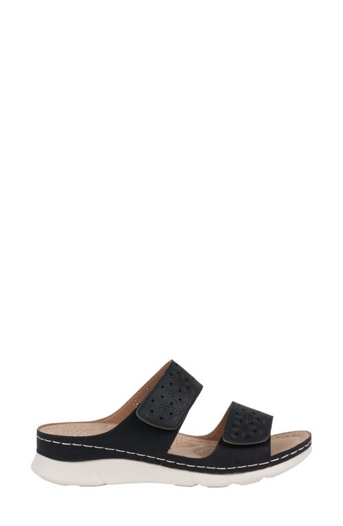 Gc Shoes Verna Slide Sandal In Black