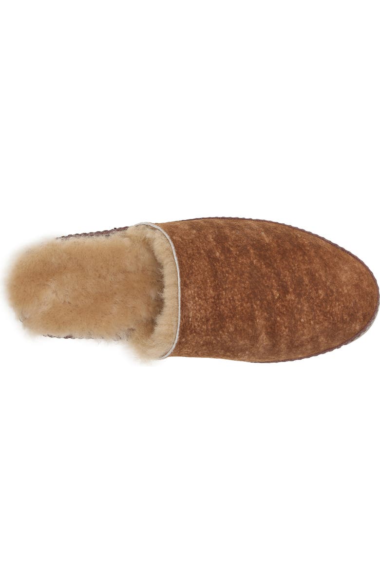 Ross & Snow Linda Genuine Shearling Scuff Slipper, Alternate, color,