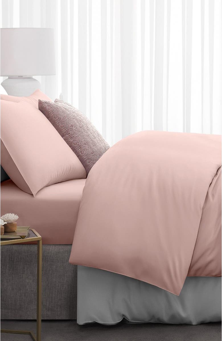 Togas Avari Duvet Cover, Alternate, color, Pink