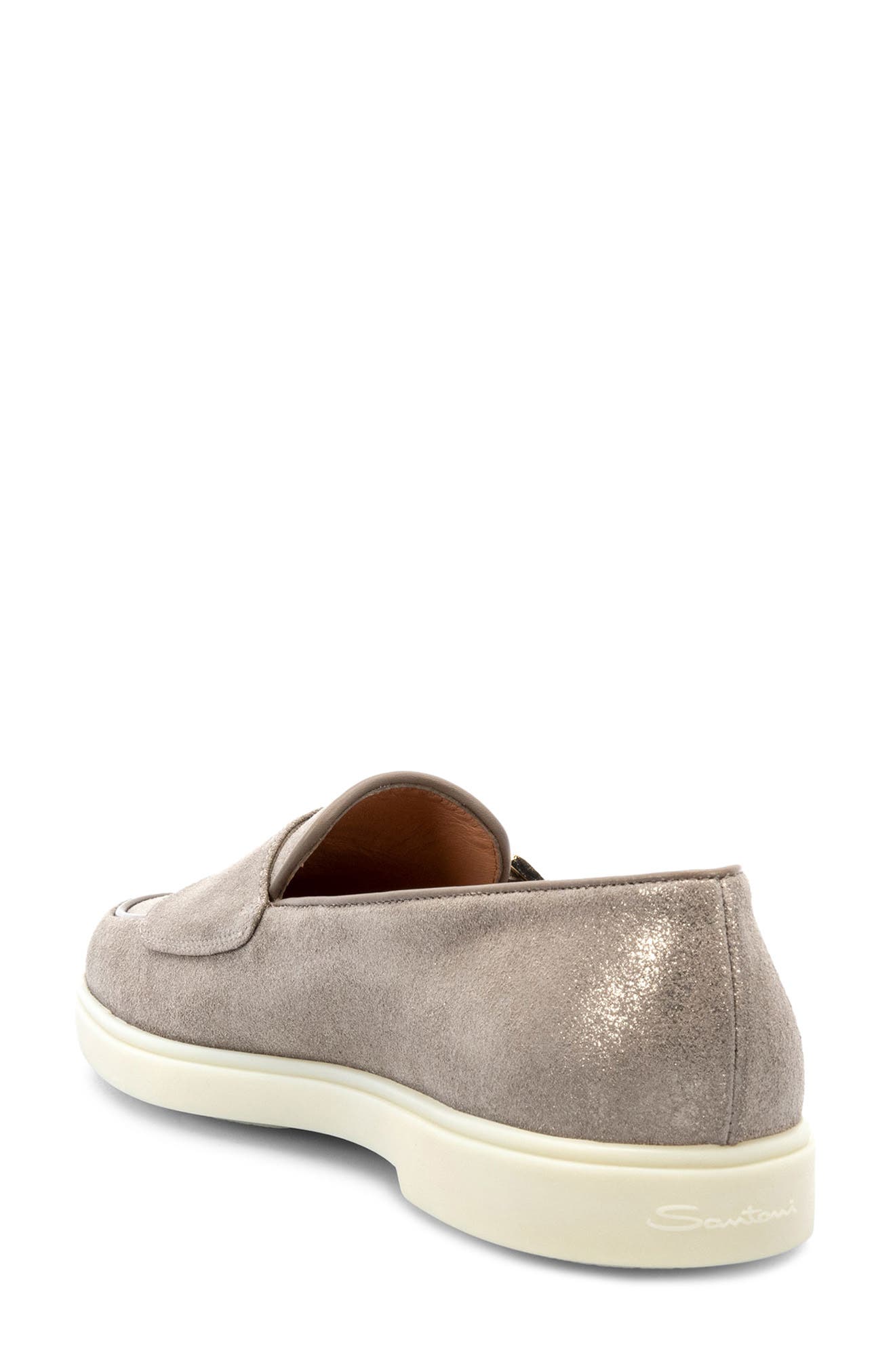 Santoni Avocado Loafer, Alternate, color, 