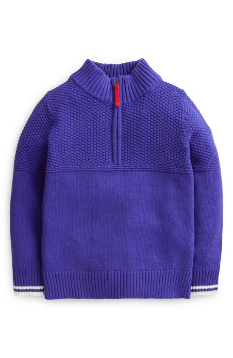 Kids' Half Zip Sweater