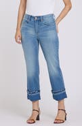 NYDJ Bailey High Waist Ankle Relaxed Straight Leg Jeans