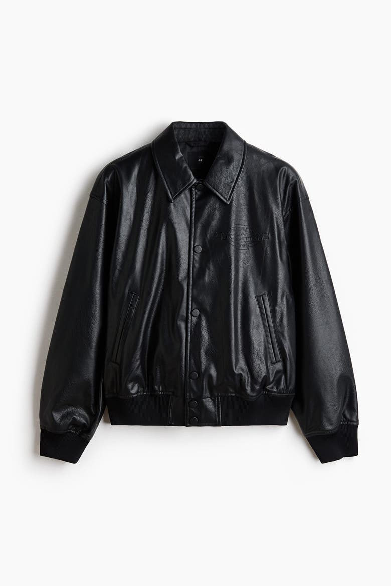 Blouson Jacket, Alternate, color, Black