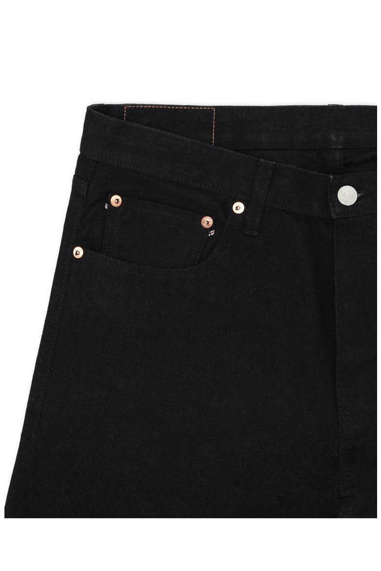 356 Jaky Japan Selvedge 5-Pocket Regular Fit Black Denim, Alternate, color, D900