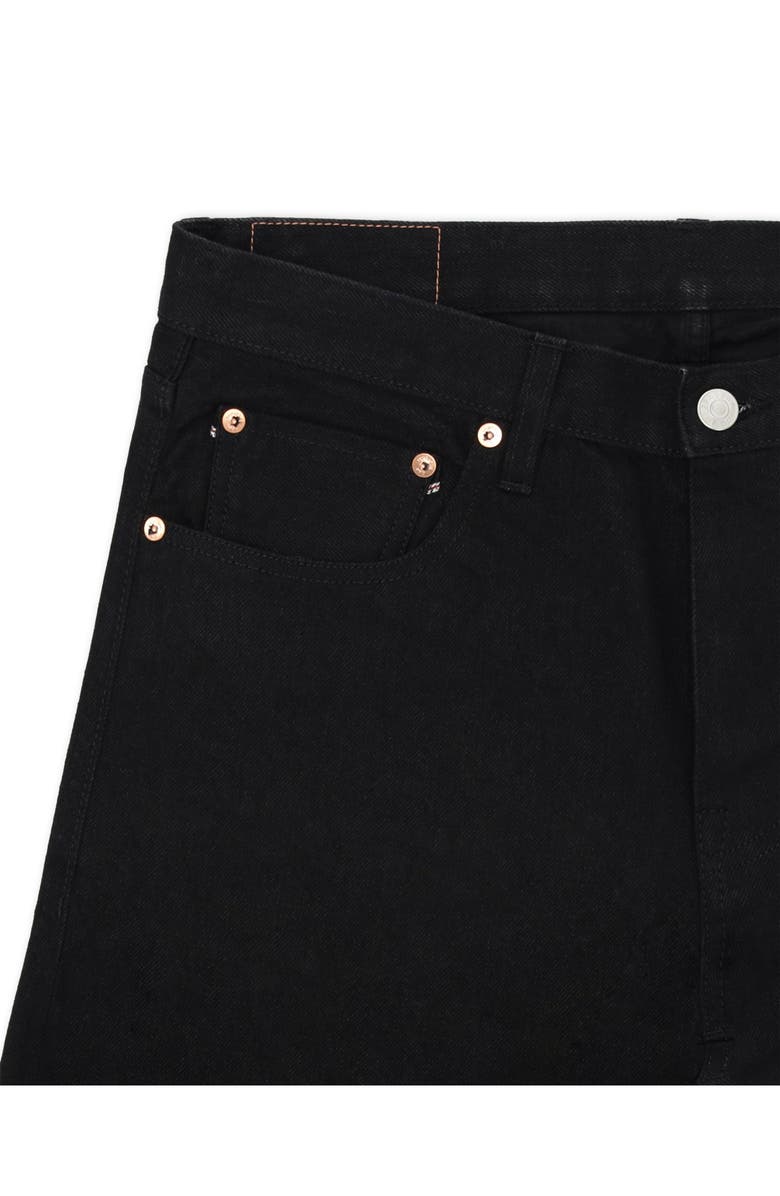 Fortela 356 Jaky Japan Selvedge 5-Pocket Regular Fit Black Denim, Alternate, color, D900