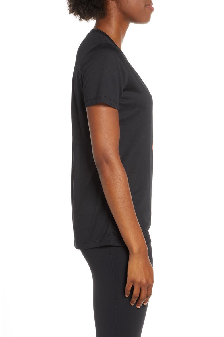 Rebel Graphic Tee, Alternate, color, BLACK/ WHITE