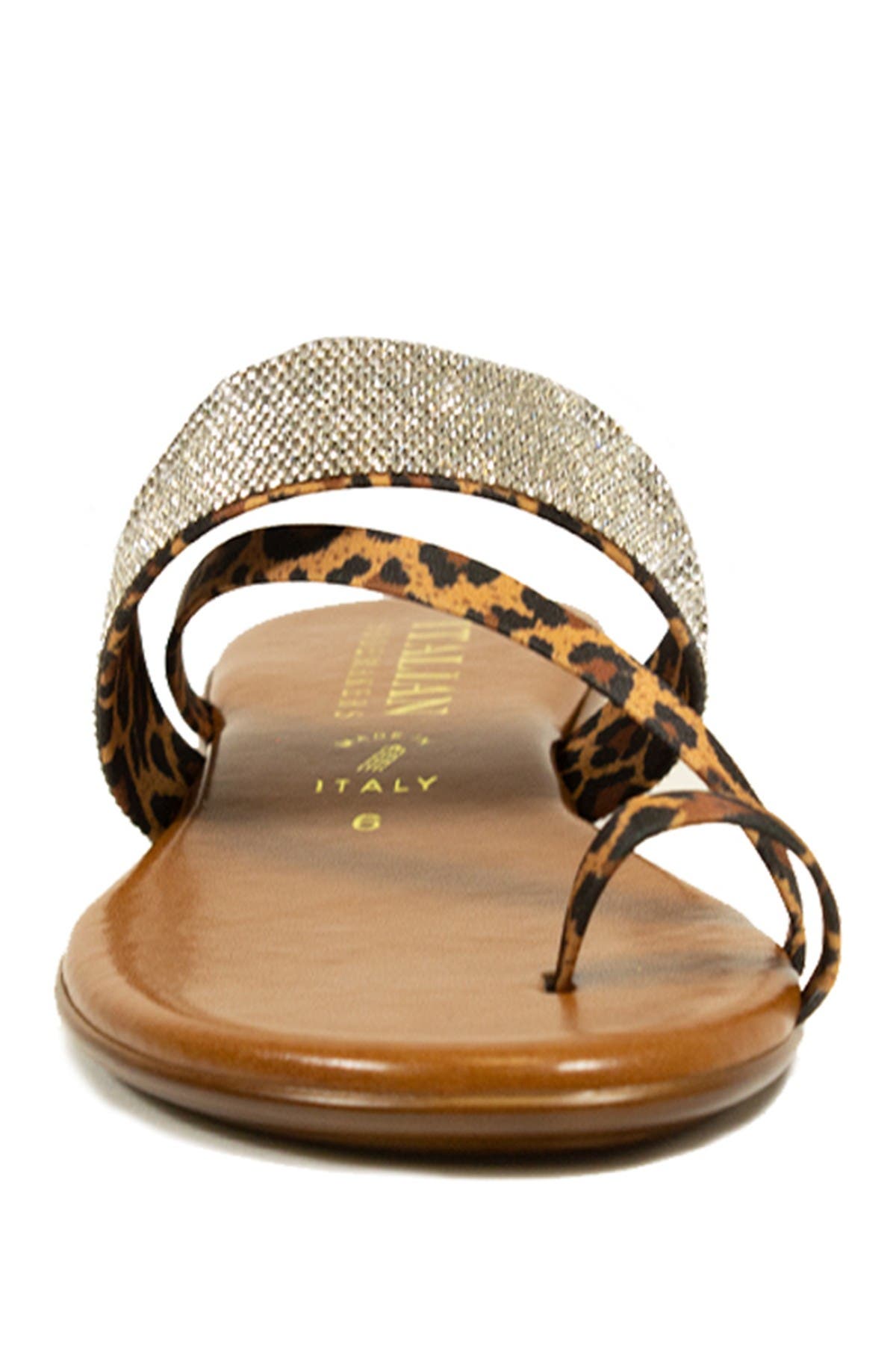 ITALIAN SHOEMAKERS Ryann Strappy Sandal, Alternate, color, Leopard