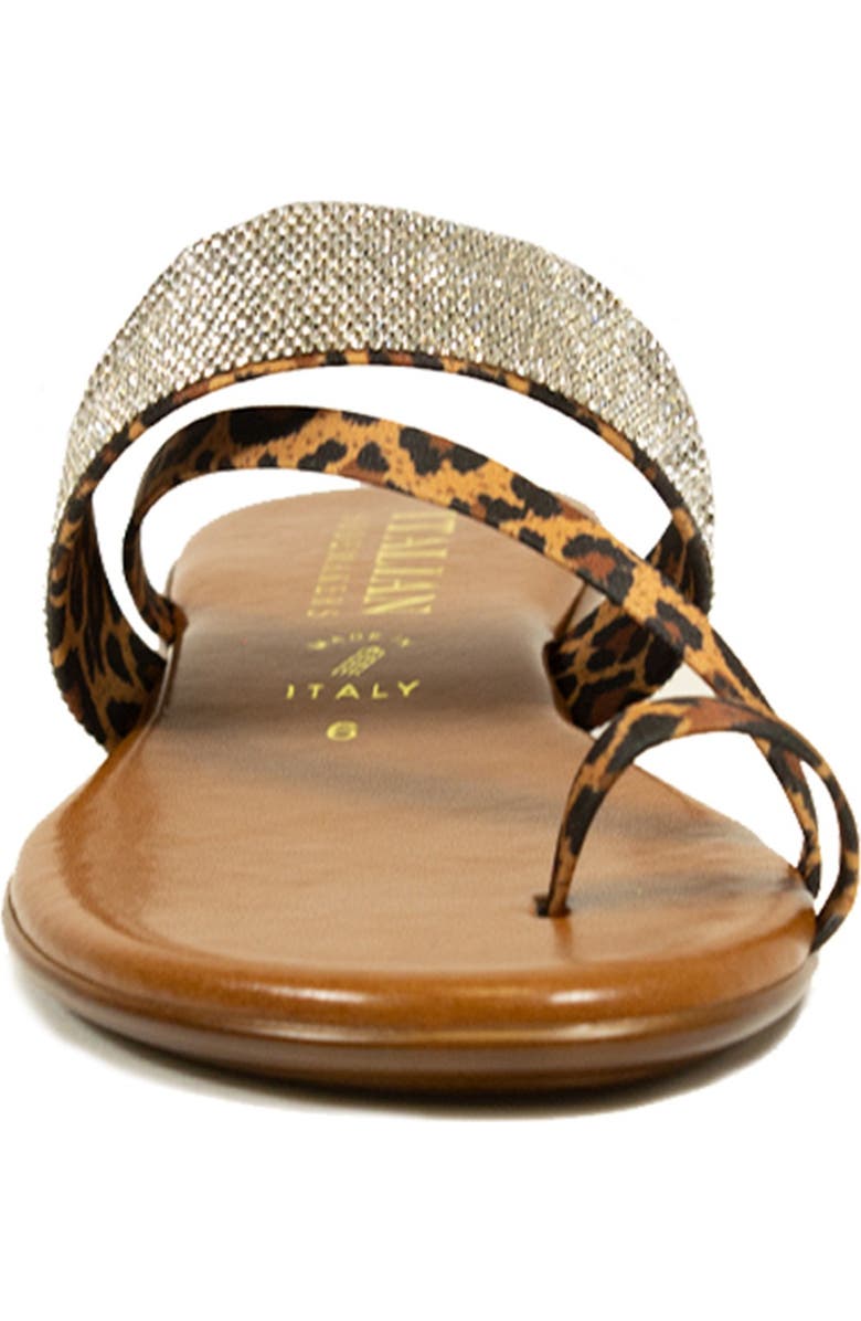 ITALIAN SHOEMAKERS Ryann Strappy Sandal, Alternate, color, Leopard