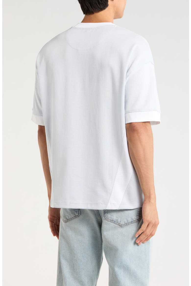 Relaxed Fit Knit T-Shirt, Alternate, color, LIGHT BLUE