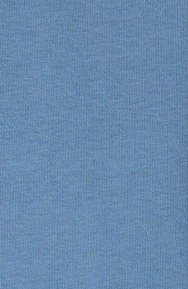 OTTER AVENUE Kids' Drop Waist Cotton Blend Dress, Alternate, color, Indigo Wave