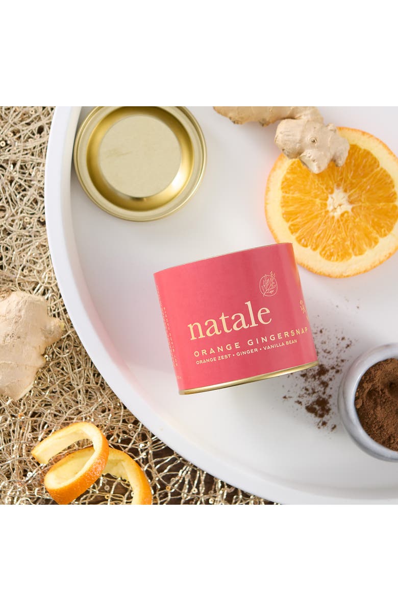 VIA MERCATO Natale Orange Gingersnap Candle, Alternate, color, Red