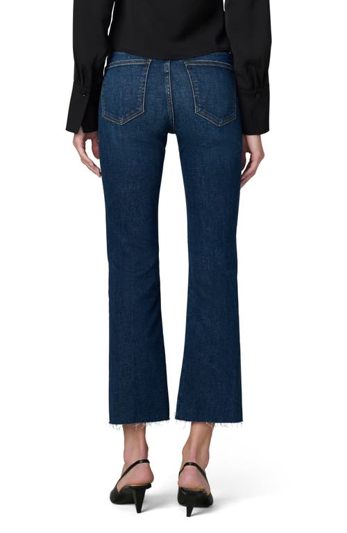 Joe's The Callie Raw Hem Crop Bootcut Jeans In Blue