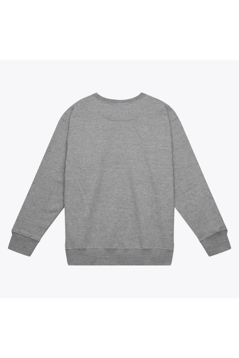 Men's Mitchell & Ness  Gray Cleveland Cavaliers Hardwood Classics Tri 2.0 Crewneck Sweatshirt, Alternate, color, Gray