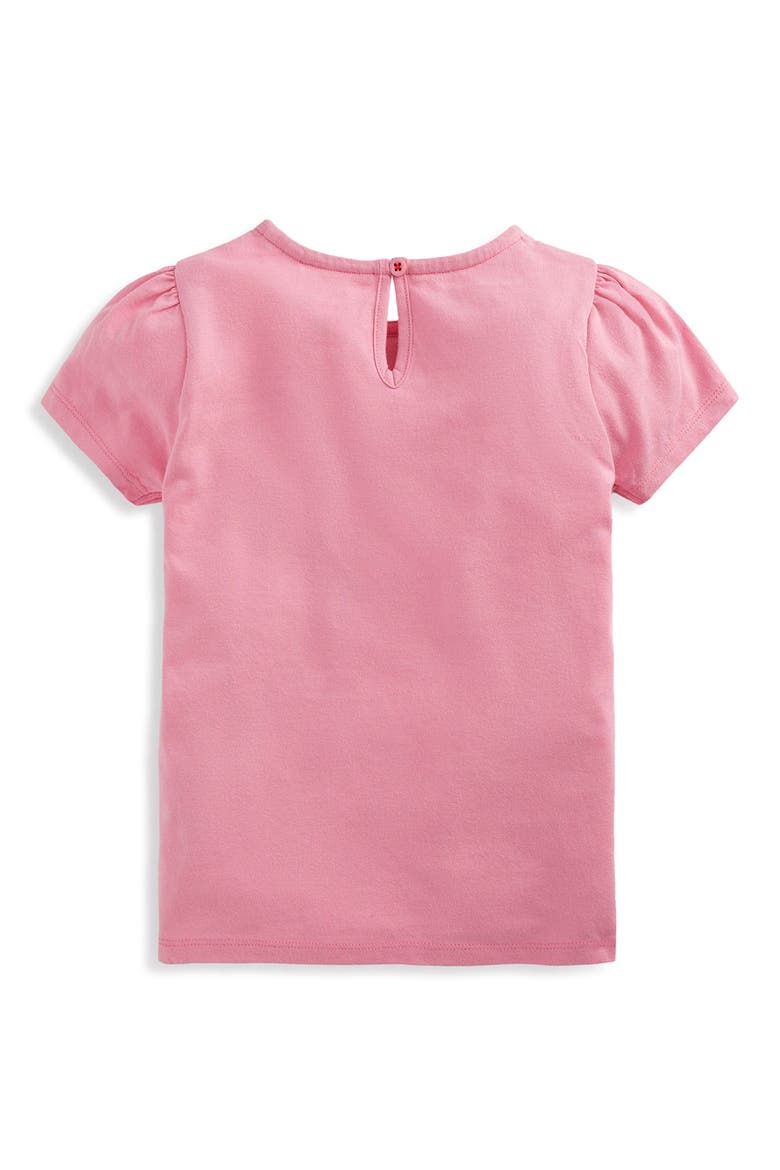 Kids' Embroidered Unicorn T-Shirt, Alternate, color, PINK UNICORNS