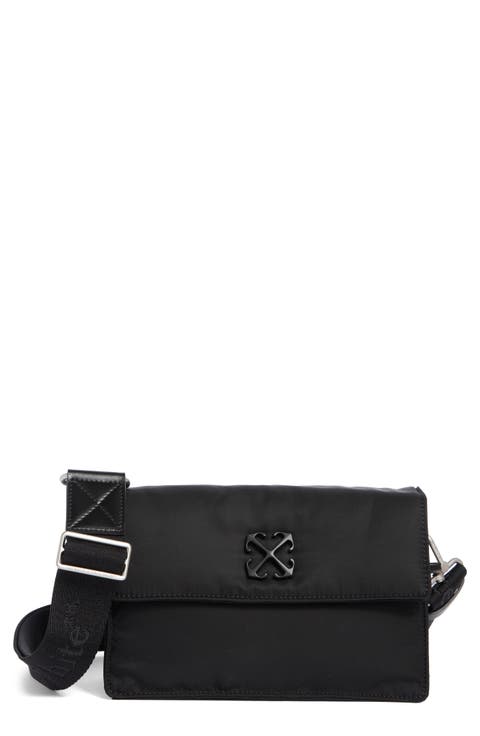 Soft Jitney Nylon Crossbody Bag
