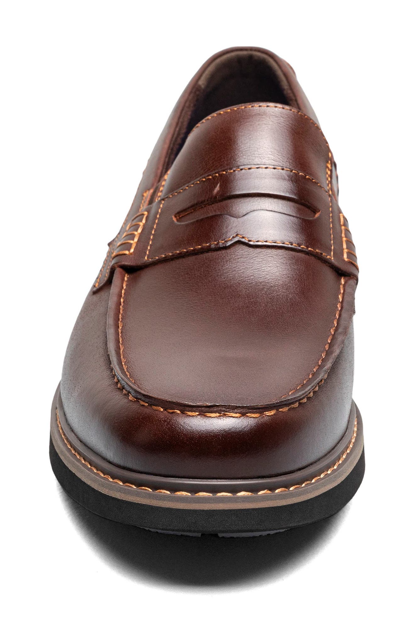 Odin II Penny Loafer - Wide Width Available, Alternate, color, BURGUNDY