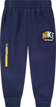 Nike Kids' Bouclé Trim Graphic Joggers