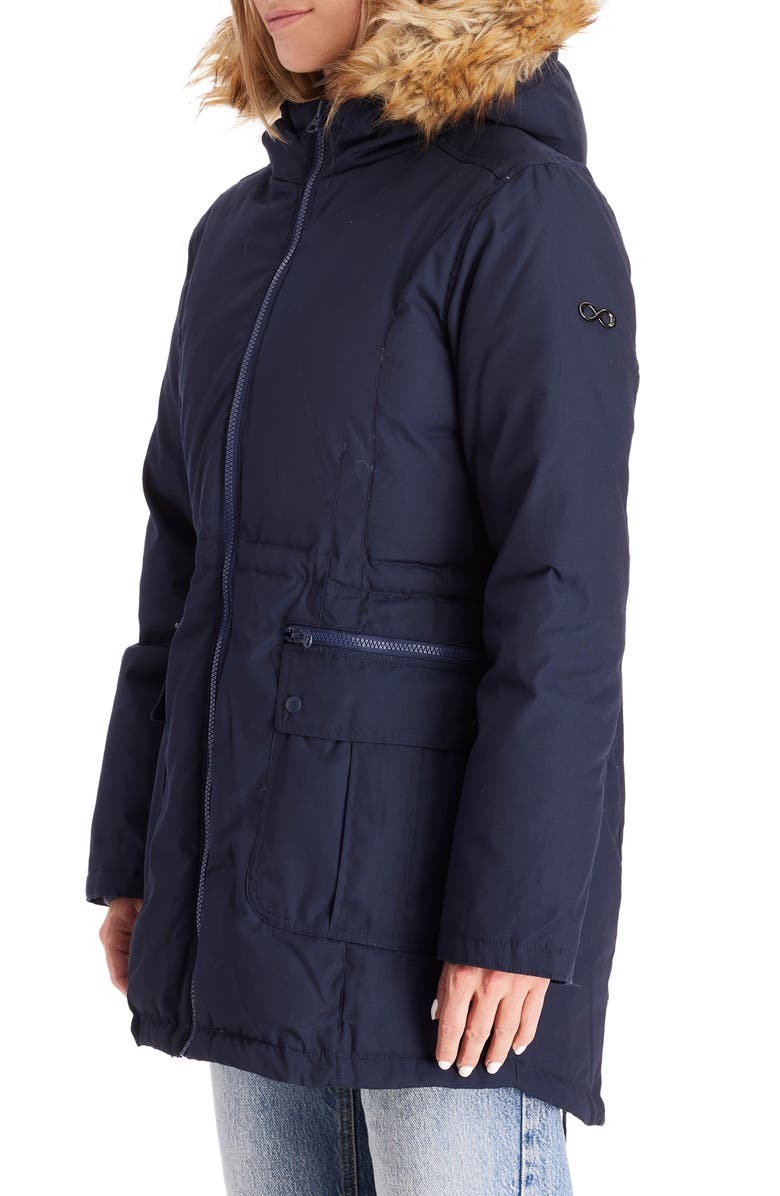Modern Eternity Convertible Down 3-in-1 Maternity Jacket, Alternate, color, Navy