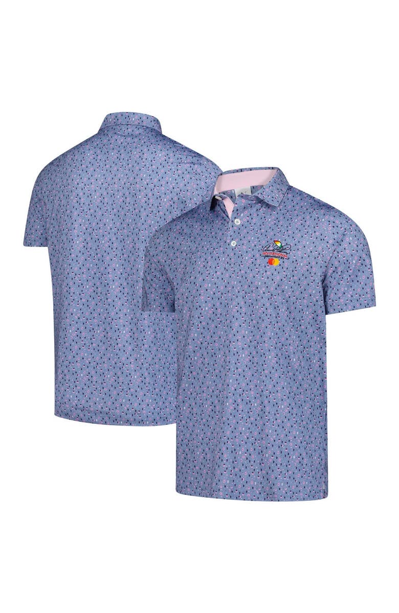 PUMA Men's Puma  Blue Arnold Palmer Invitational Tea Time MATTR Polo, Main, color, Blue