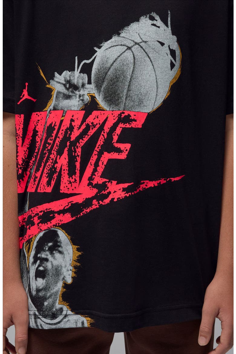 Kids' Reissue Graphic T-Shirt, Alternate, color, BLACK