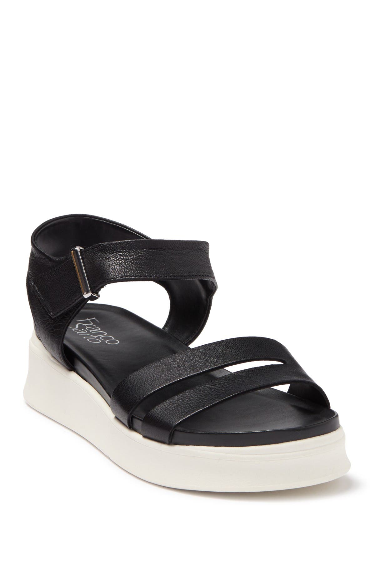 Franco Sarto Essie Ankle Strap Platform Sandal, Main, color, 