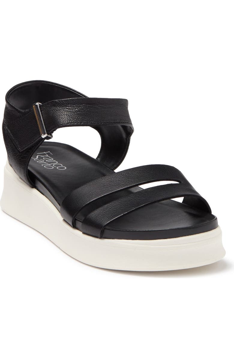 Franco Sarto Essie Ankle Strap Platform Sandal, Main, color,