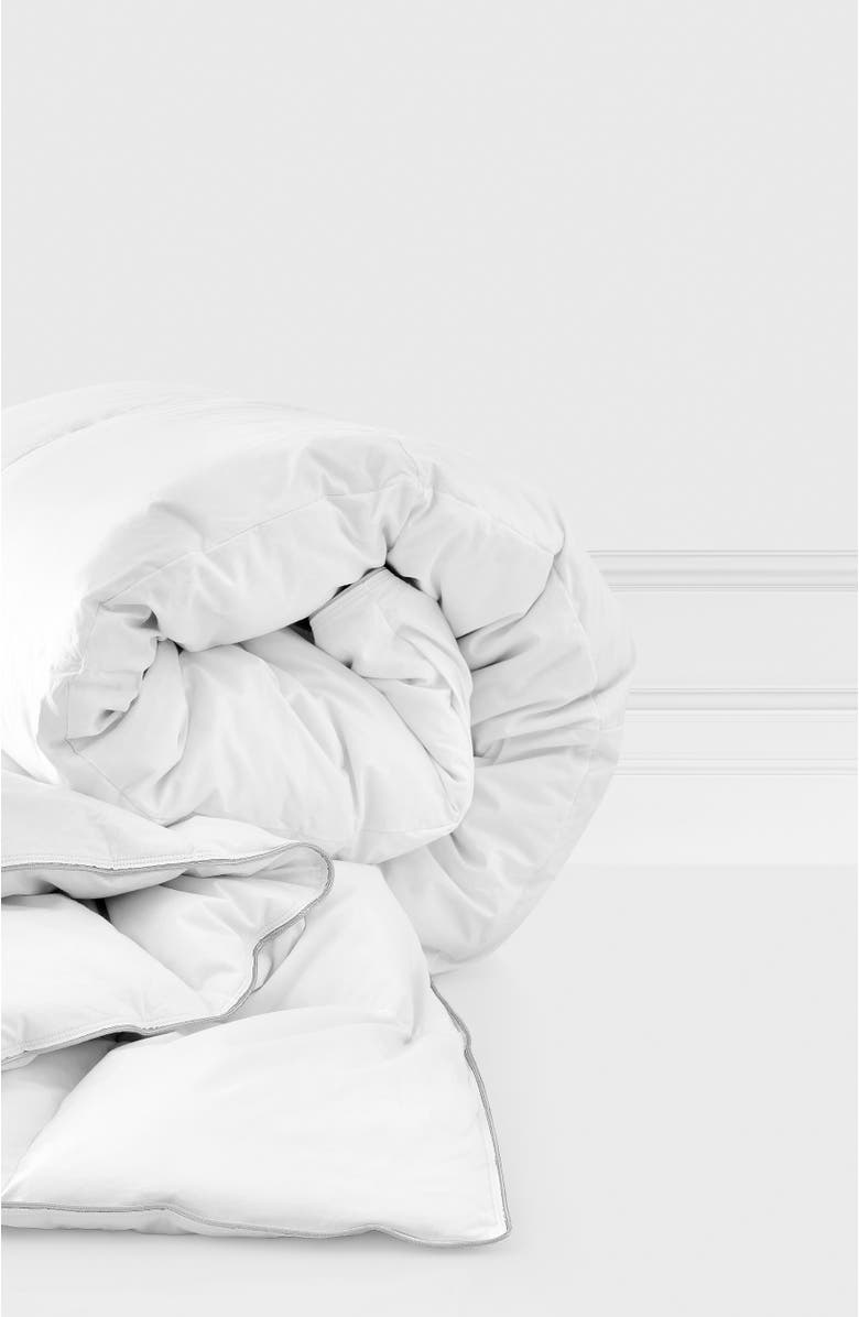 Togas Kaiser Mazurian goose down comforter, Alternate, color, White