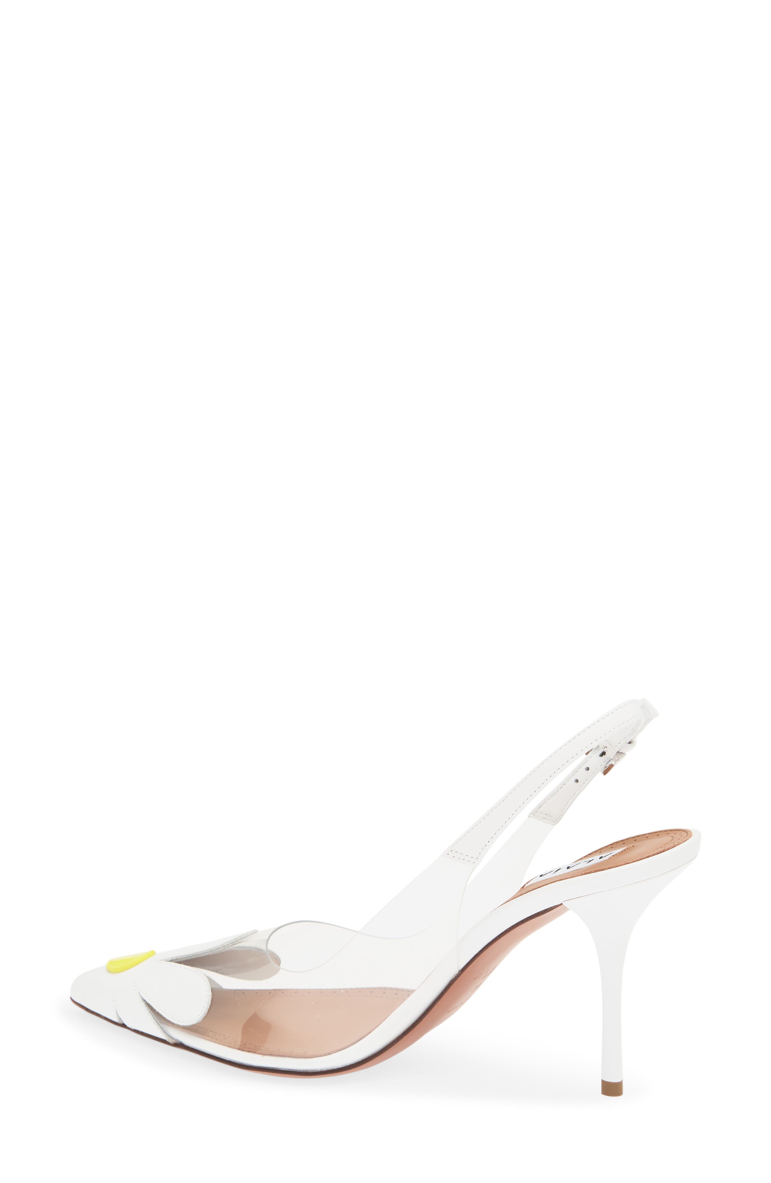 Bloom Slingback Pump, Alternate, color, CITRON BLANC