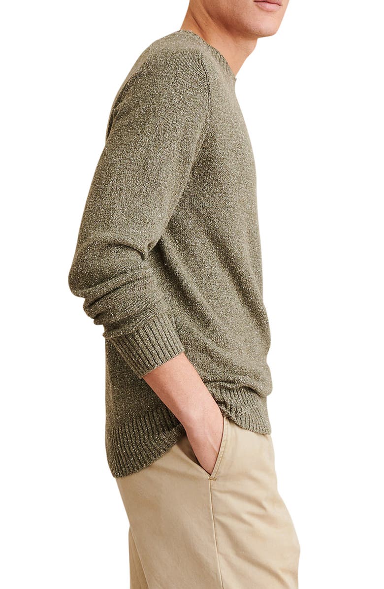 Alex Mill Donegal Cotton & Silk Crewneck Sweater, Alternate, color, 