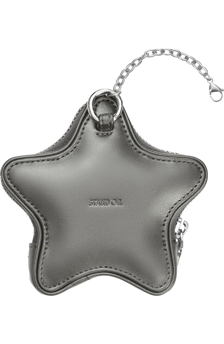 Stand Oil Star Faux Leather AirPods Case, Alternate, color,