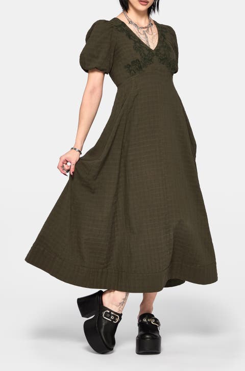 Limos Dobby Midi Dress
