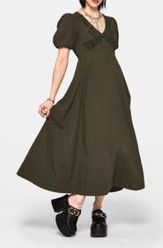 Disturbia Limos Dobby Midi Dress