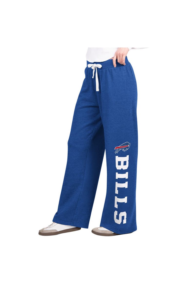 Women's  Starter  Royal Buffalo Bills Field Wide Leg Sweatpants, Main, color, Royal