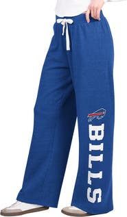 STARTER Women's Starter Royal Buffalo Bills Field Wide Leg Sweatpants