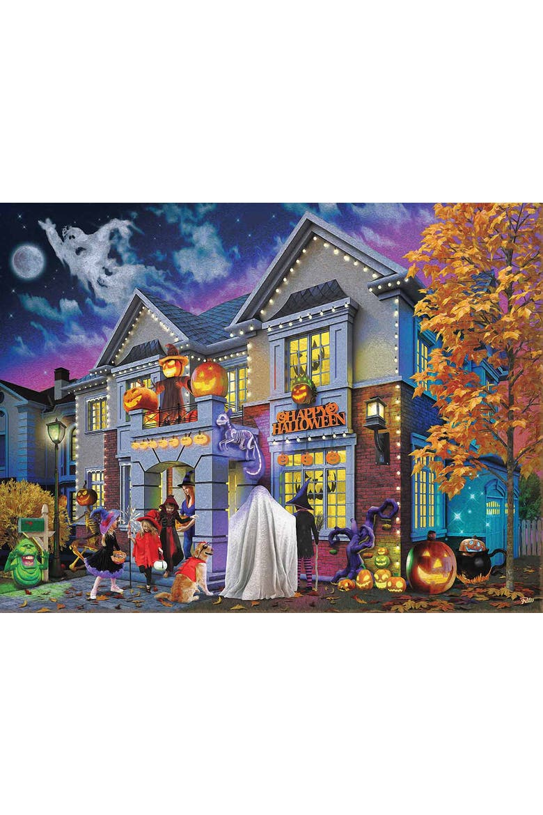 Where's the Halloween Party 500 piece Jigsaw Puzzle for Adults, Alternate, color, Multicolor