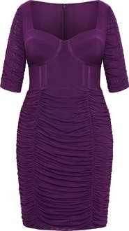 City Chic Bustier Dress