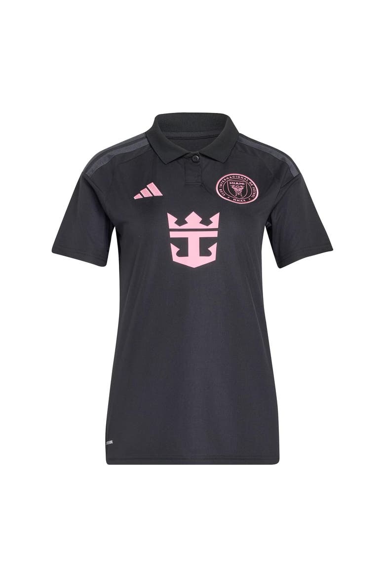 Women's adidas Lionel Messi Black Inter Miami CF 2026 Presagio Replica Jersey, Alternate, color, Black