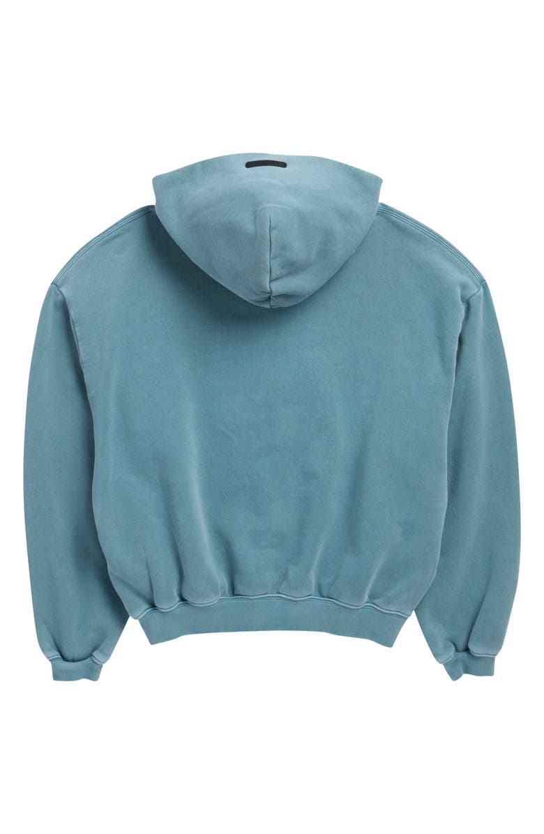 Fear of God Essentials Kids' '90s Campus Logo Graphic Hoodie, Alternate, color, Faded Coastal