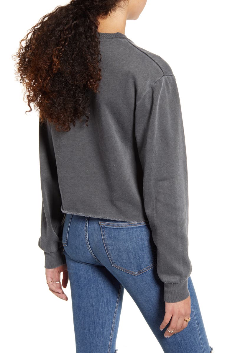 Vinyl Icons Def Leppard Crop Sweatshirt, Alternate, color, 