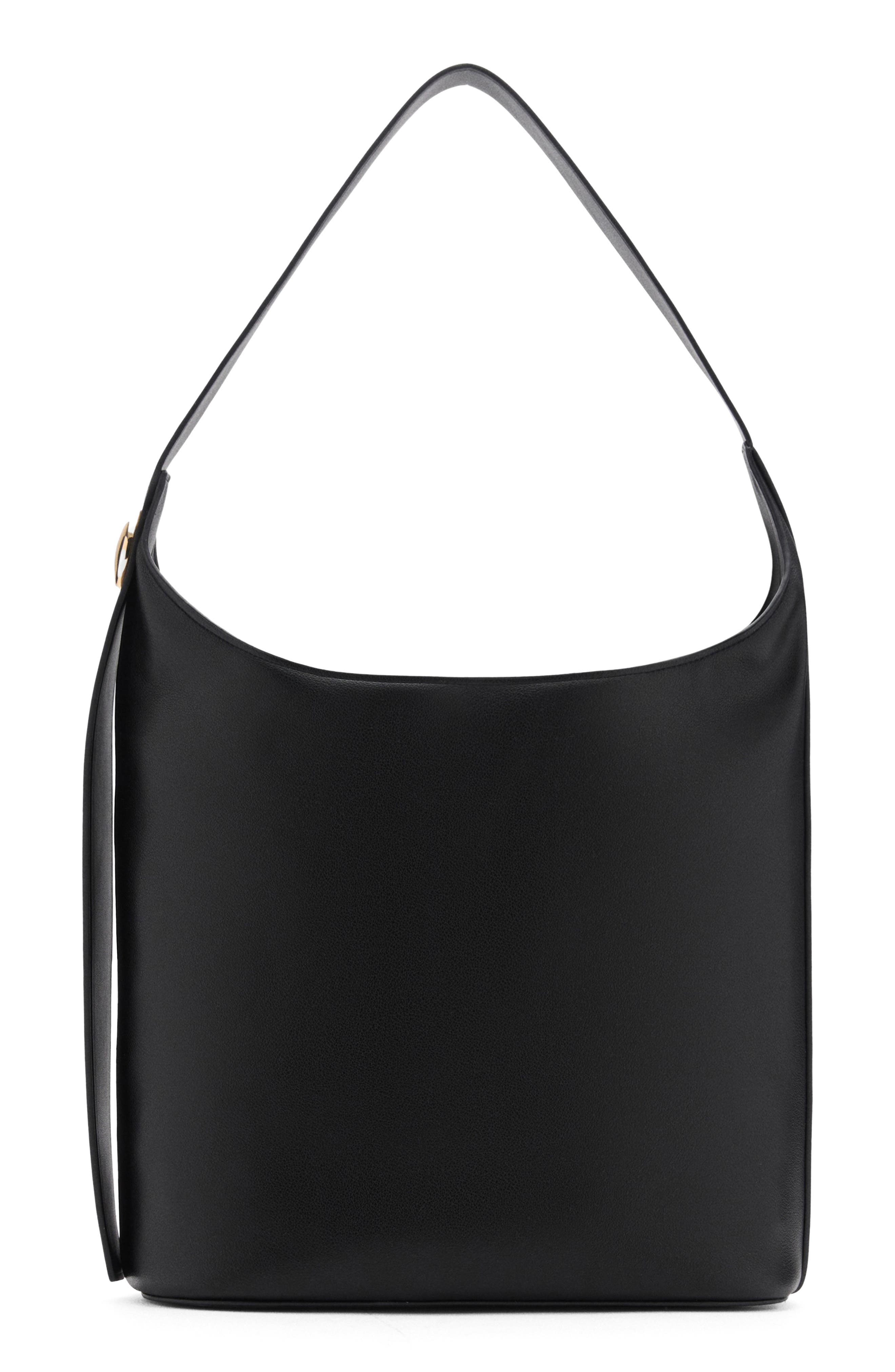 MANGO Faux Leather Shopper Bag, Main, color, 