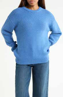The Regatta Crewneck Cotton Blend Sweater