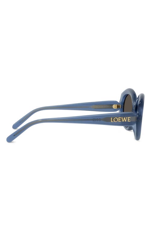 Loewe Thin Mini 54mm Oval Sunglasses