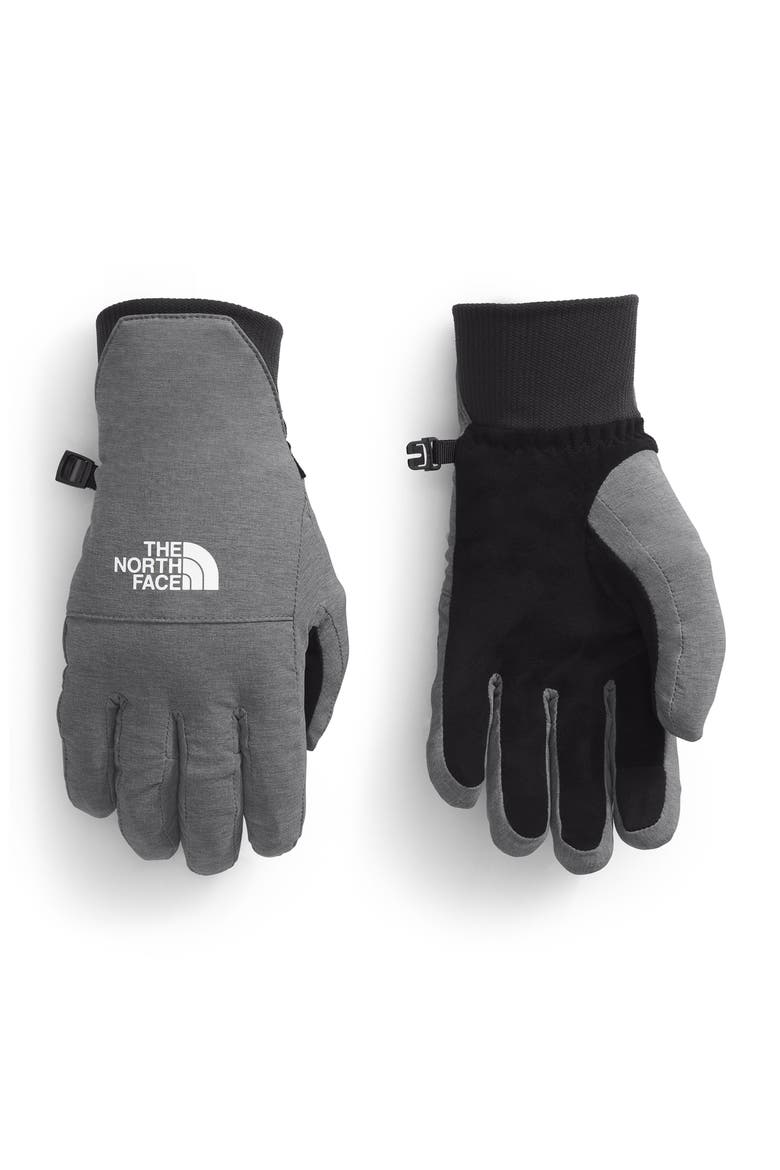 Shelbe Raschel Etip Tech Gloves, Main, color, SMOKED PEARL HEATHER