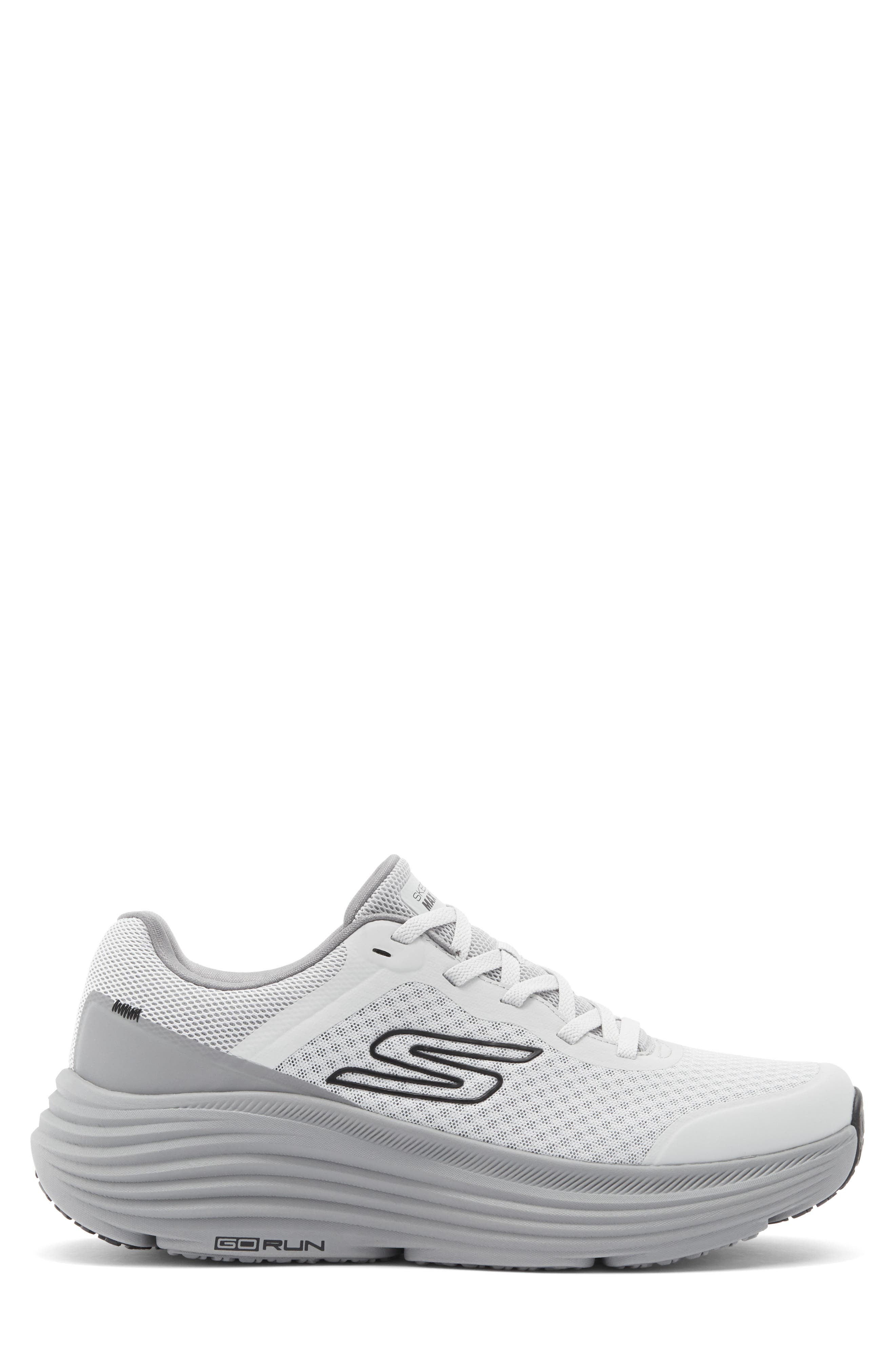 Max Cushioning Endeavour Running Shoe, Alternate, color, GREY