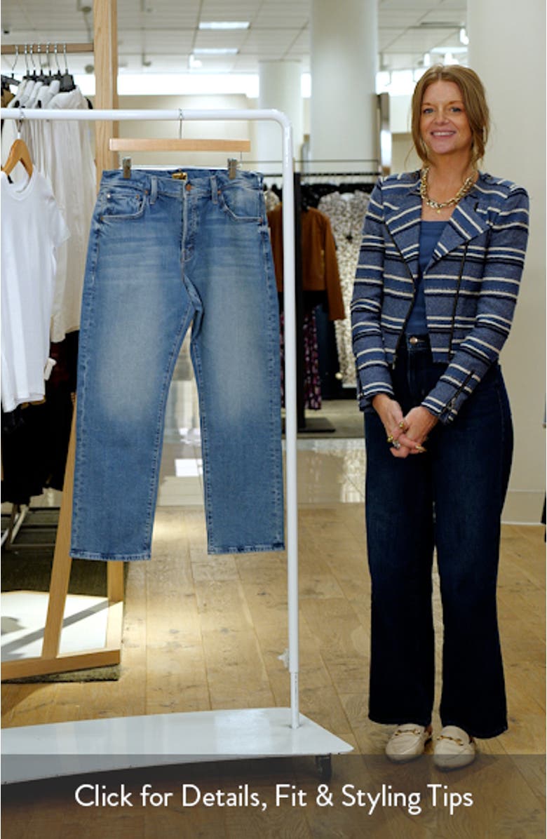 Lil' Hiker Hover Mid Rise Slim Straight Leg Jeans