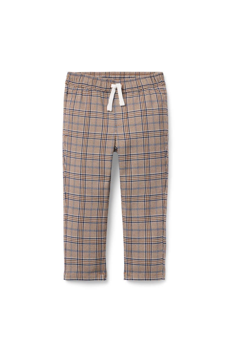 Janie and Jack Plaid Pull-On Pant, Main, color,