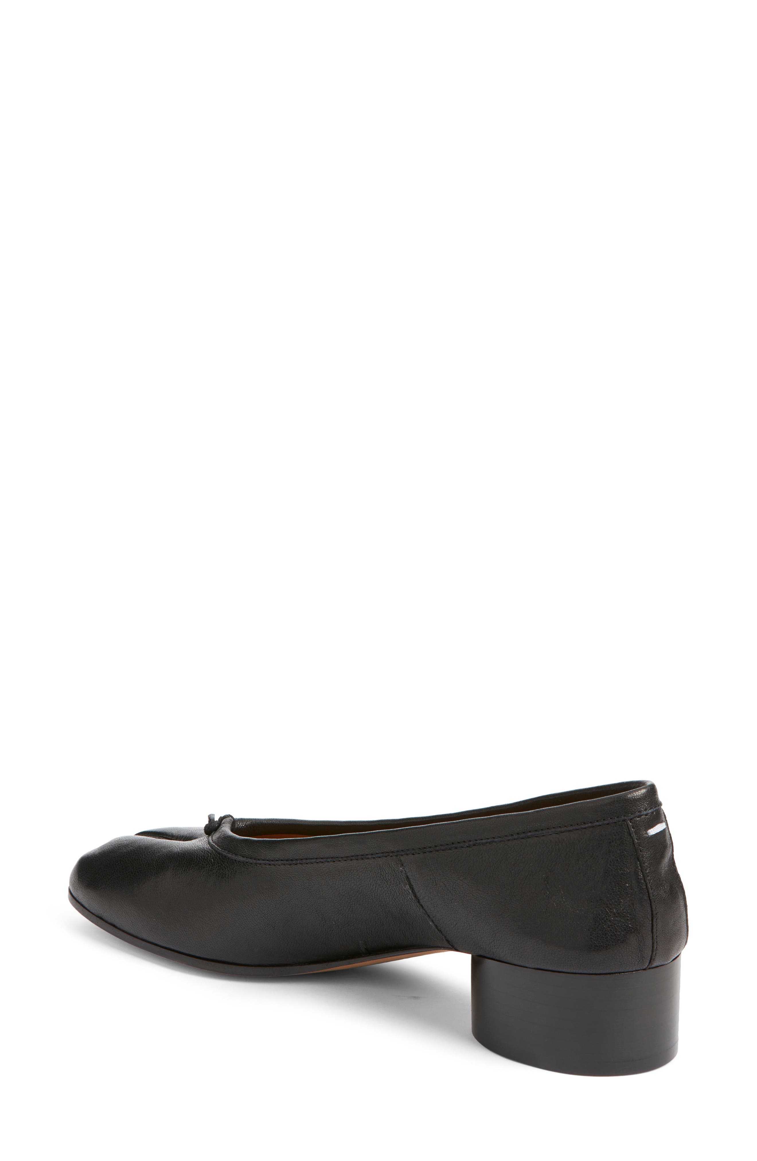 Maison Margiela Tabi Ballerina Pump, Alternate, color, Black