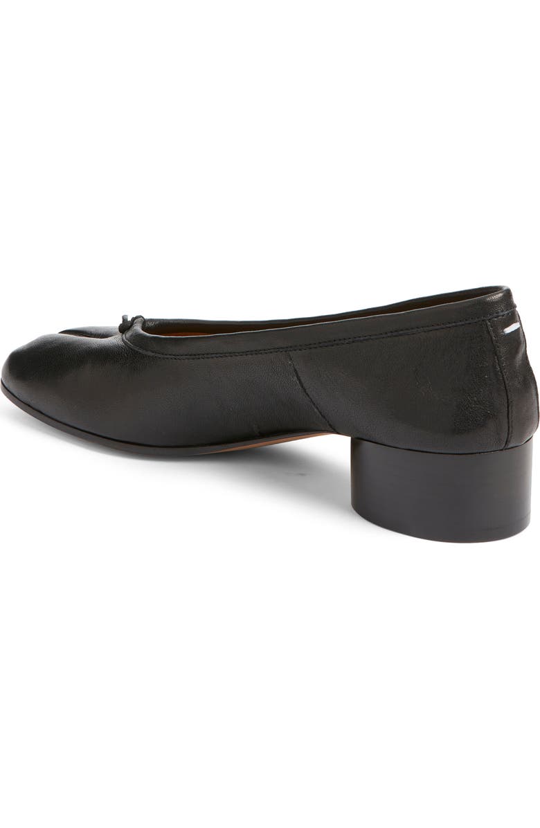Maison Margiela Tabi Ballerina Pump, Alternate, color, Black