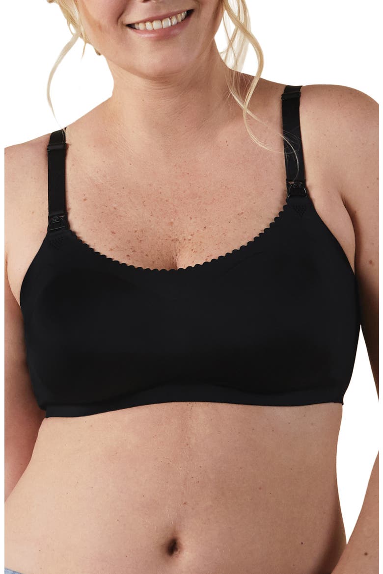 Invisible Nursing Bra, Main, color, BLACK
