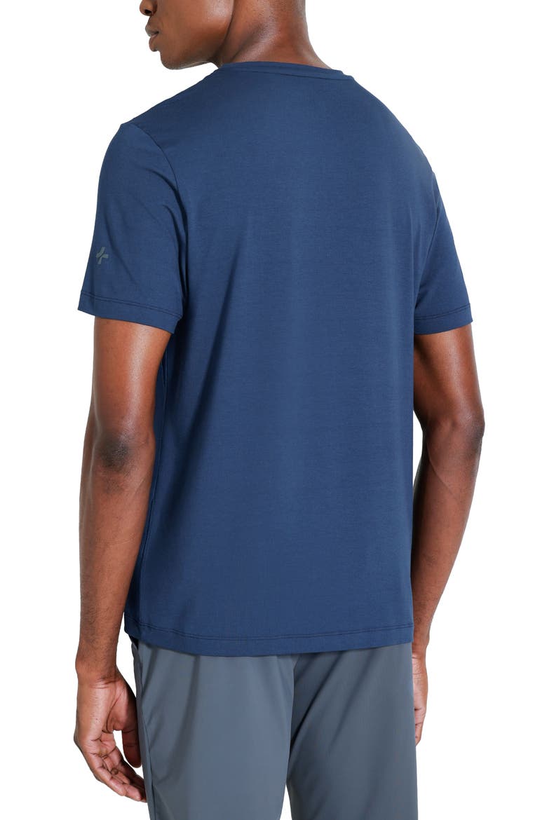 Modal Everyday Tech T-Shirt, Alternate, color, Ocean Blue